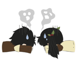 Noel and Noir's Daily Life sticker #13149176