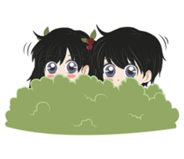 Noel and Noir's Daily Life sticker #13149178