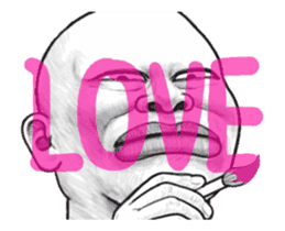 movement! Human skin head3 (overseas) sticker #13149462