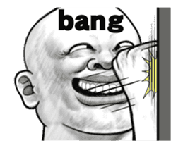 movement! Human skin head3 (overseas) sticker #13149474