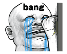 movement! Human skin head3 (overseas) sticker #13149475