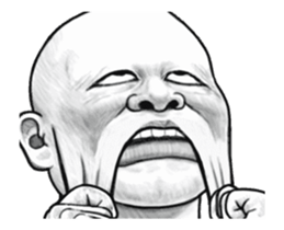 movement! Human skin head3 (overseas) sticker #13149483