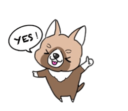 ryukyu dog hana sticker #13149761