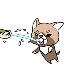 ryukyu dog hana sticker #13149763