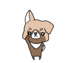 ryukyu dog hana sticker #13149766