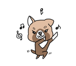 ryukyu dog hana sticker #13149774