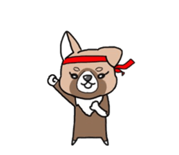 ryukyu dog hana sticker #13149790
