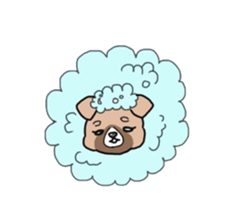 ryukyu dog hana sticker #13149795