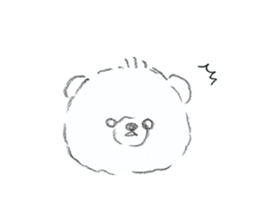 polar bear mochi sticker #13150017