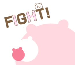 English bear bear sticker #13150114