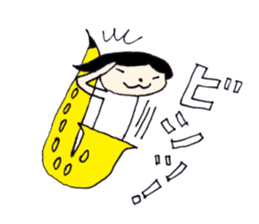 I live in the sax (Female version) sticker #13150138