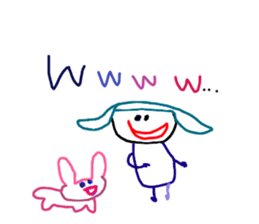 Graffiti drawn by kids channel(Japanese) sticker #13150717