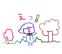 Graffiti drawn by kids channel(Japanese) sticker #13150737