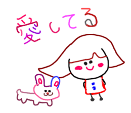 Graffiti drawn by kids channel(Japanese) sticker #13150740