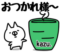 The Kazu!! sticker #13151472