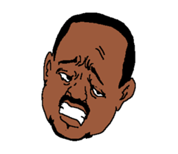 Angryo the Angry prosecutor sticker #13152245