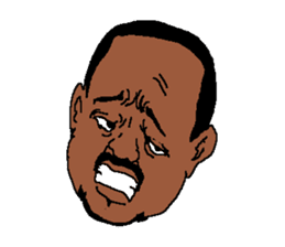 Angryo the Angry prosecutor sticker #13152245