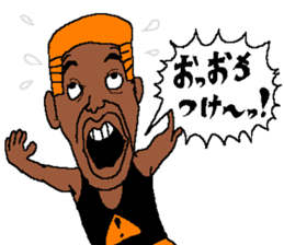 Angryo the Angry prosecutor sticker #13152252