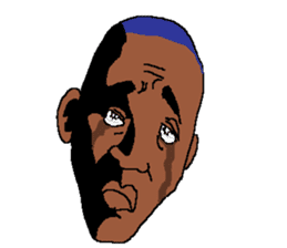 Angryo the Angry prosecutor sticker #13152261