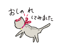 Retrospective of cat. sticker #13152549