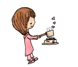 girly days 3 sticker #13153848