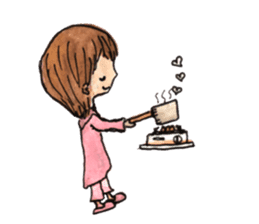 girly days 3 sticker #13153848