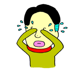 loose&creepy dog fujyu part3 sticker #13154075