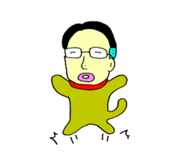 loose&creepy dog fujyu part3 sticker #13154100