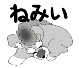 JIJI THE SCHNAUZER sticker #13154140