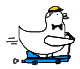 Slack Duck - Eng Version sticker #13154944