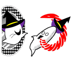 Halloween, Christmas and New Year sticker #13156324