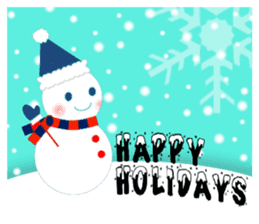 Halloween, Christmas and New Year sticker #13156328