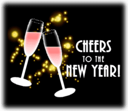 Halloween, Christmas and New Year sticker #13156337