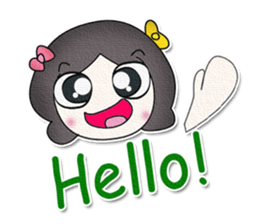 My name is Satomi. sticker #13156518