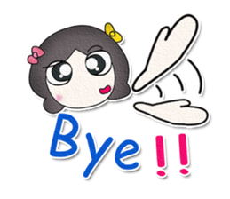 My name is Satomi. sticker #13156520