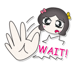 My name is Satomi. sticker #13156523