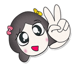 My name is Satomi. sticker #13156526