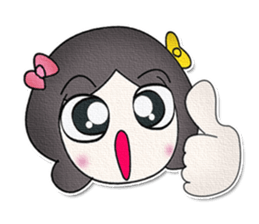 My name is Satomi. sticker #13156527