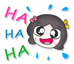 My name is Satomi. sticker #13156530