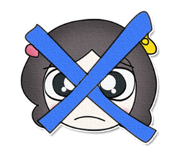 My name is Satomi. sticker #13156532