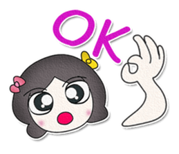 My name is Satomi. sticker #13156536