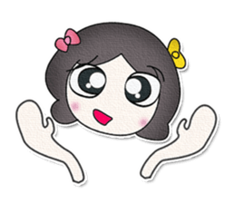 My name is Satomi. sticker #13156538