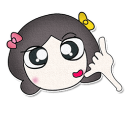 My name is Satomi. sticker #13156540