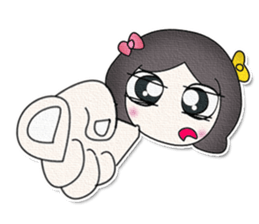 My name is Satomi. sticker #13156541