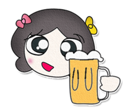 My name is Satomi. sticker #13156545