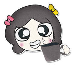 My name is Satomi. sticker #13156546