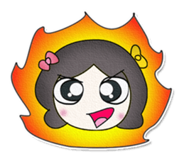 My name is Satomi. sticker #13156550