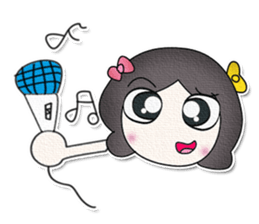 My name is Satomi. sticker #13156551