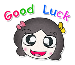 My name is Satomi. sticker #13156552