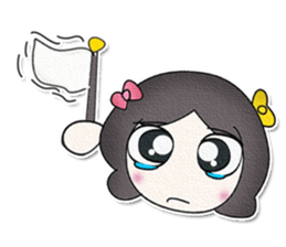 My name is Satomi. sticker #13156553